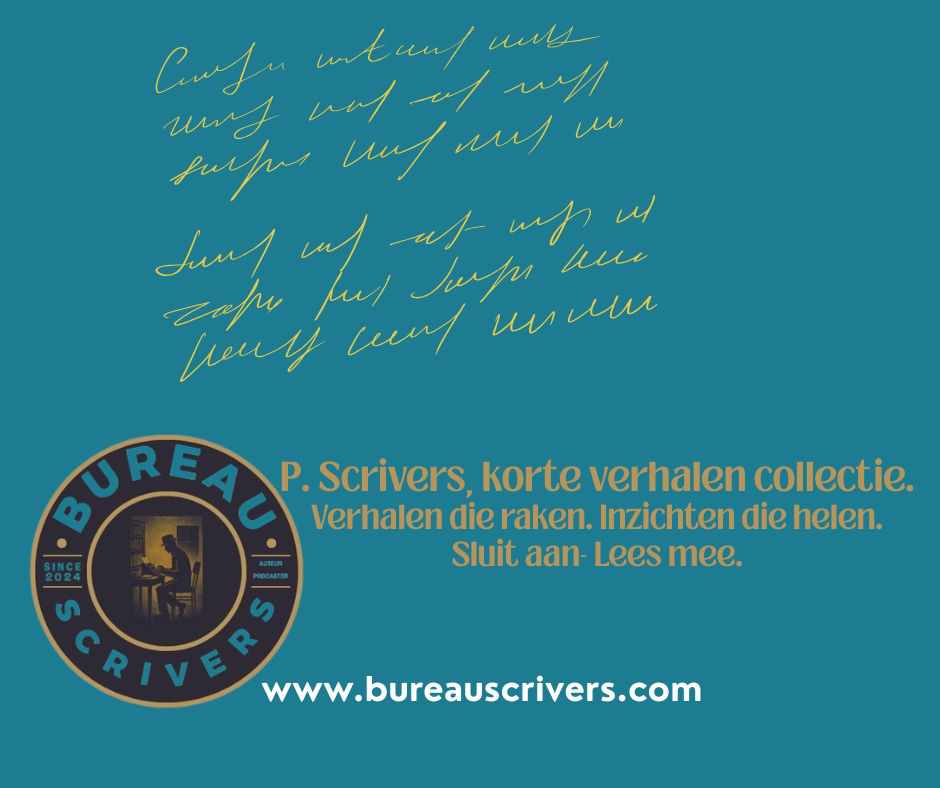 Korte verhalen collectie. P.Scrivers short stories.